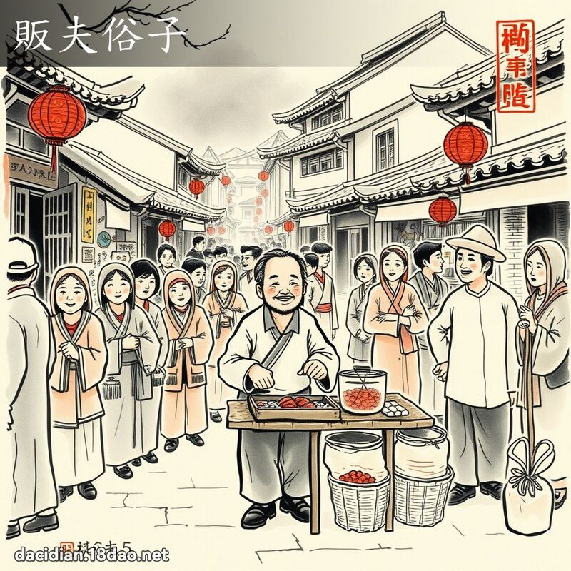 贩夫俗子 配图