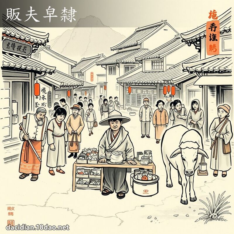 贩夫皁隶 配图