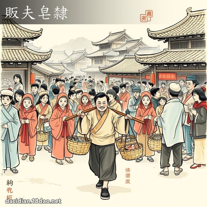 贩夫皂隶 配图