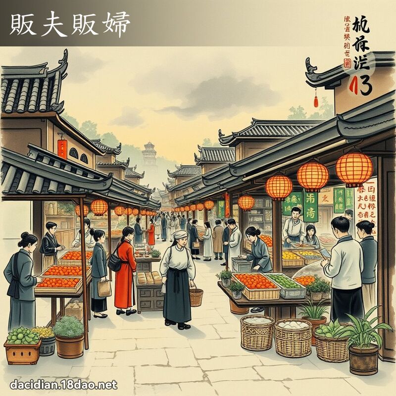贩夫贩妇 配图