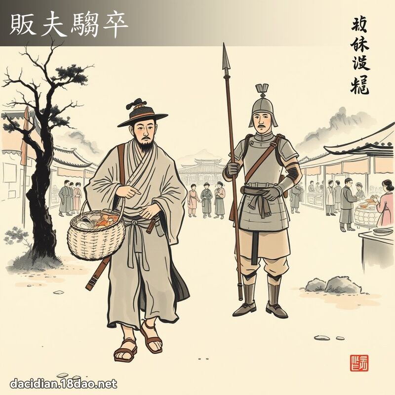 贩夫騶卒 配图