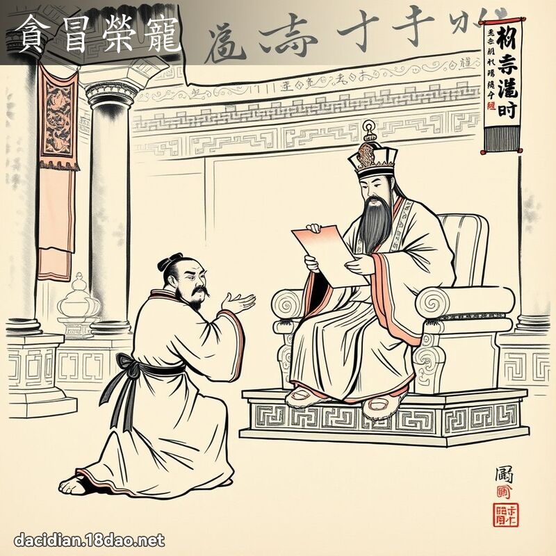 贪冒荣宠 配图