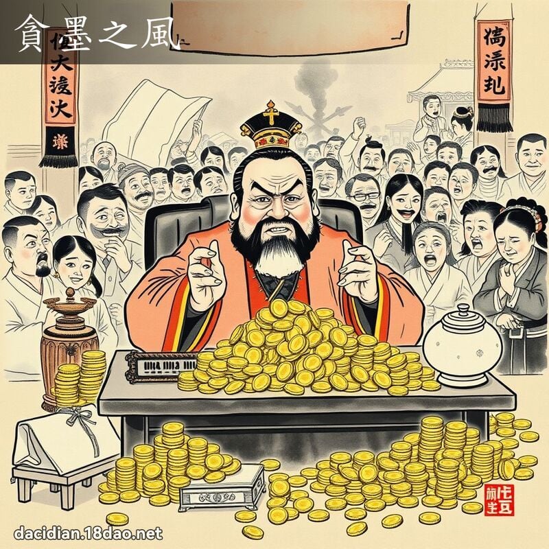 贪墨之风 配图