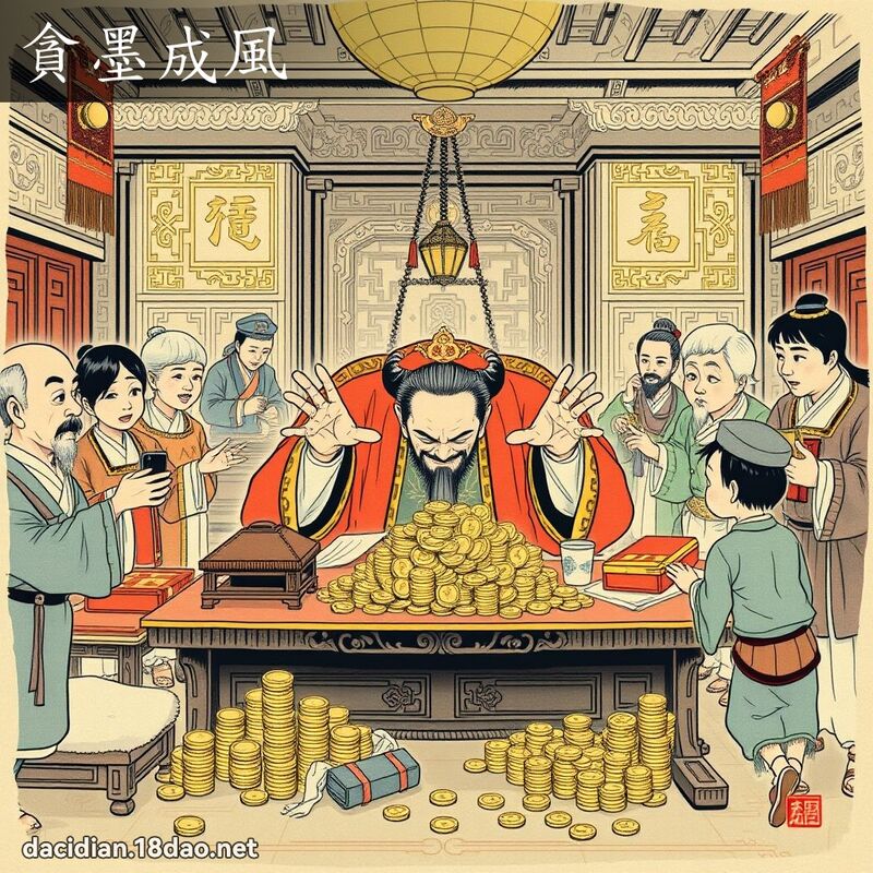 贪墨成风 配图