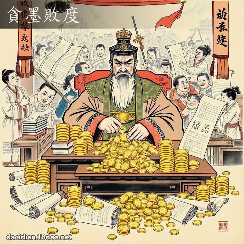 贪墨败度 配图