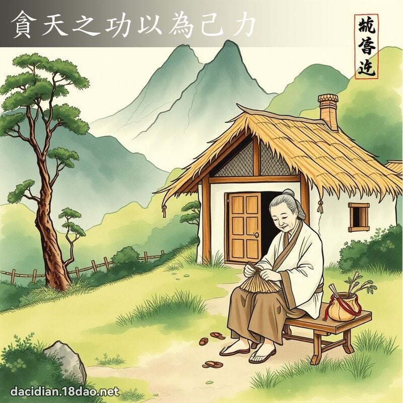 贪天之功以为己力 配图