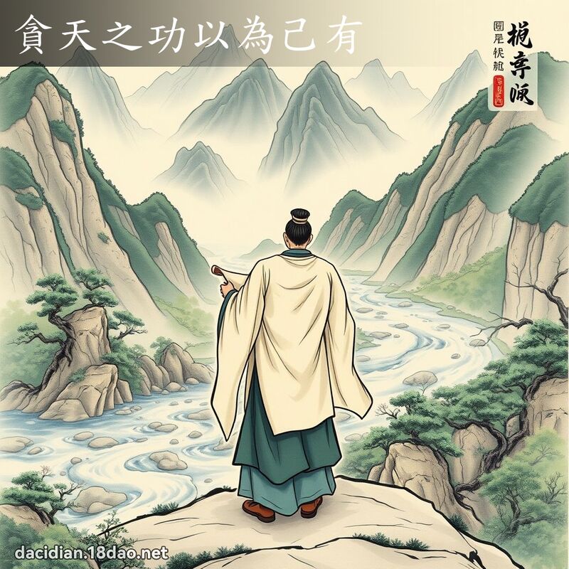 贪天之功以为己有 配图