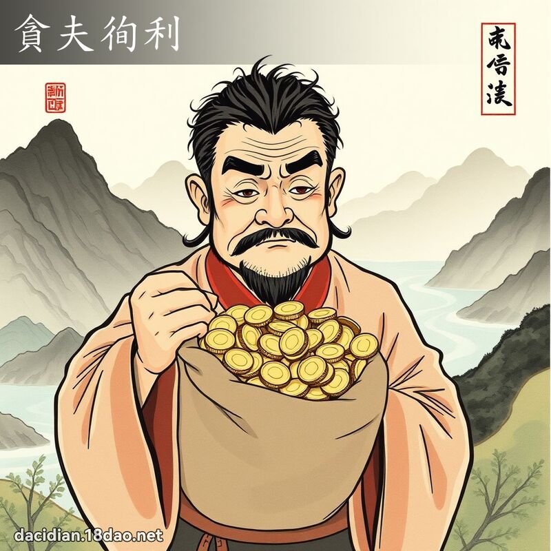 贪夫徇利 配图
