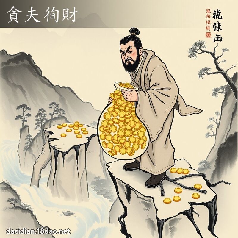 贪夫徇财 配图