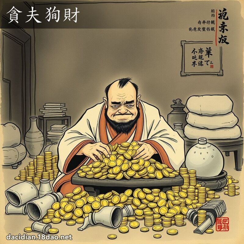 贪夫狥财 配图