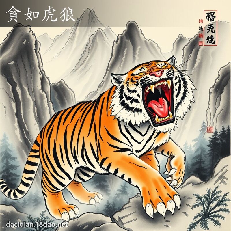 贪如虎狼 配图
