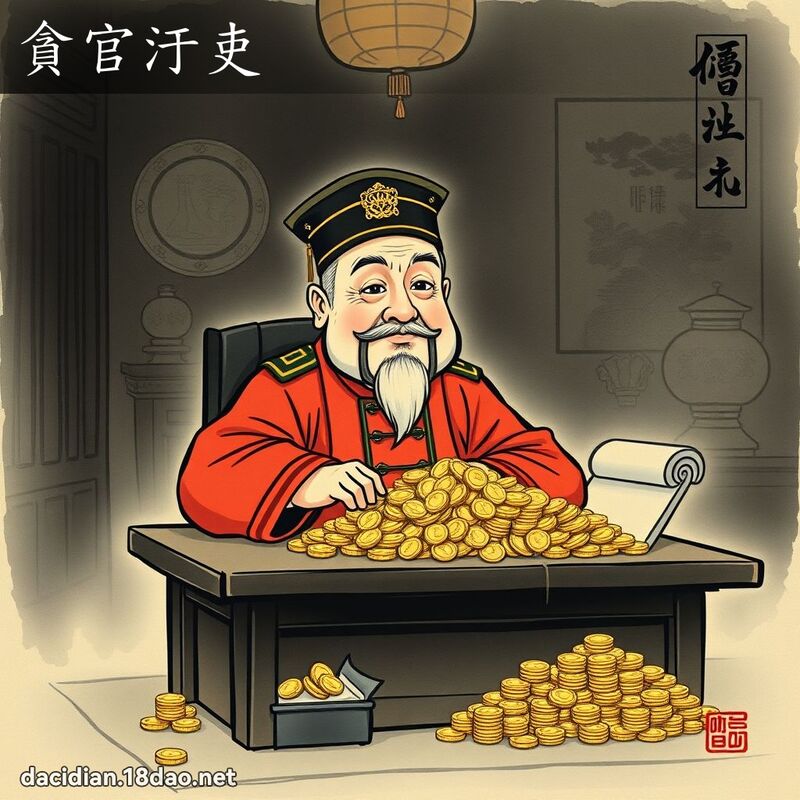贪官汙吏 配图