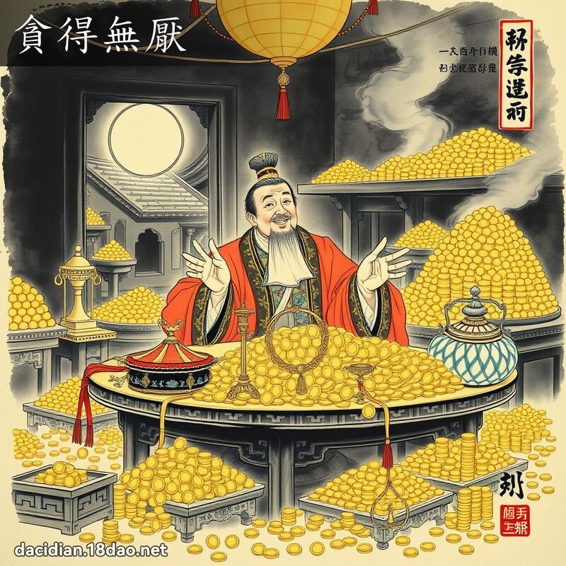 贪得无厌 配图