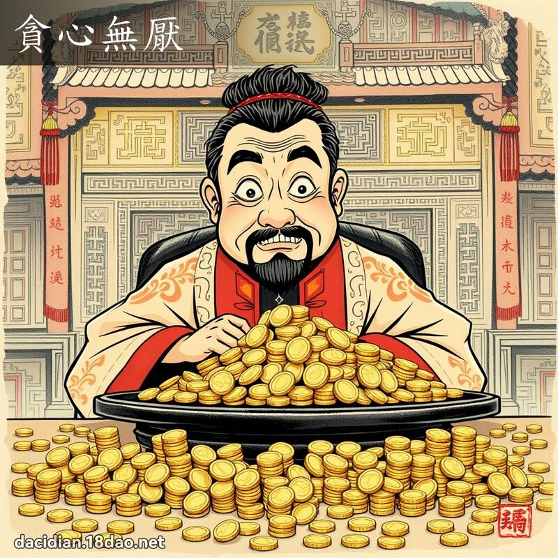 贪心无厌 配图