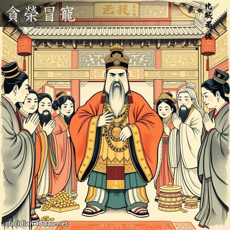贪荣冒宠 配图
