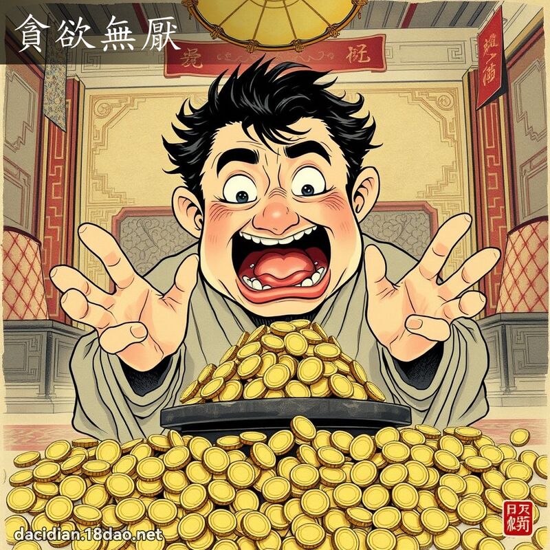 贪欲无厌 配图