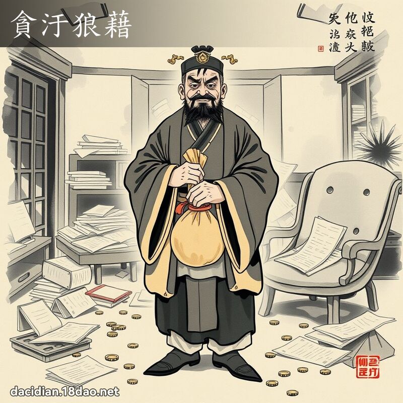 贪汙狼藉 配图