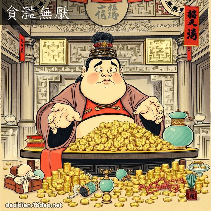 贪滥无厌 配图