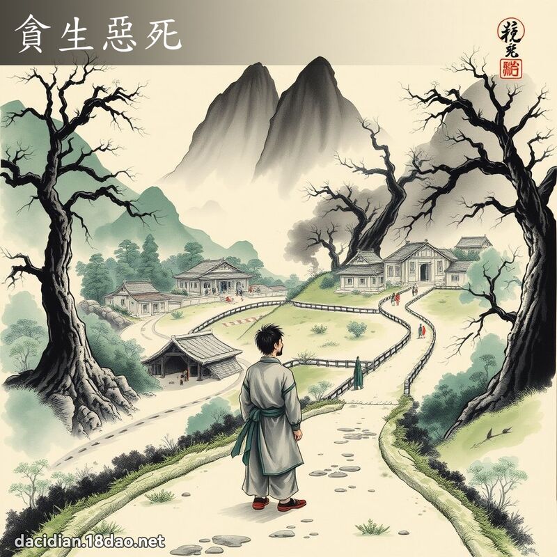 贪生恶死 配图
