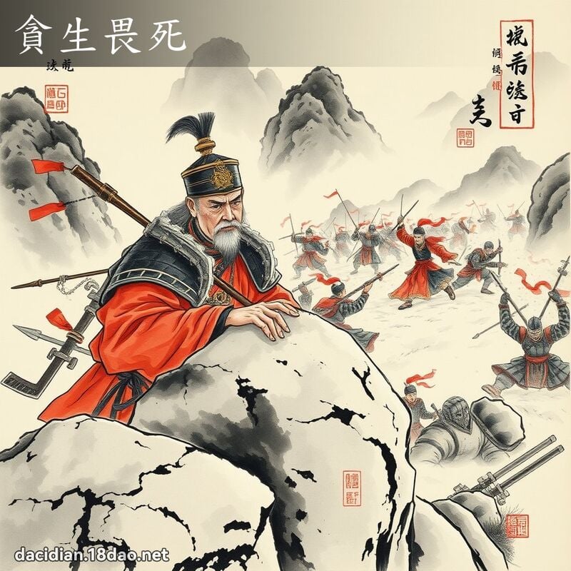 贪生畏死 配图