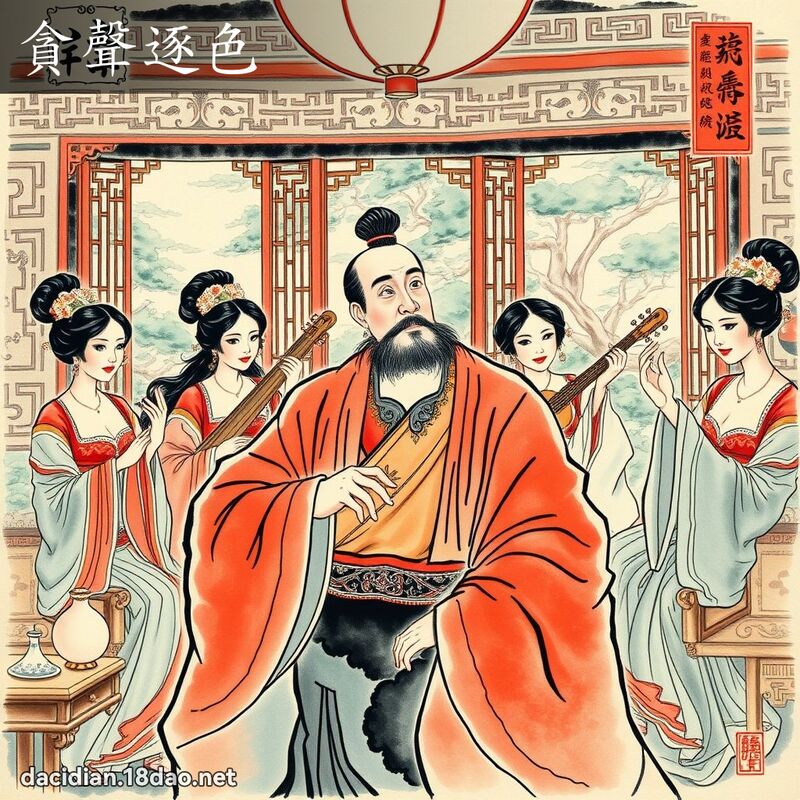 贪声逐色 配图
