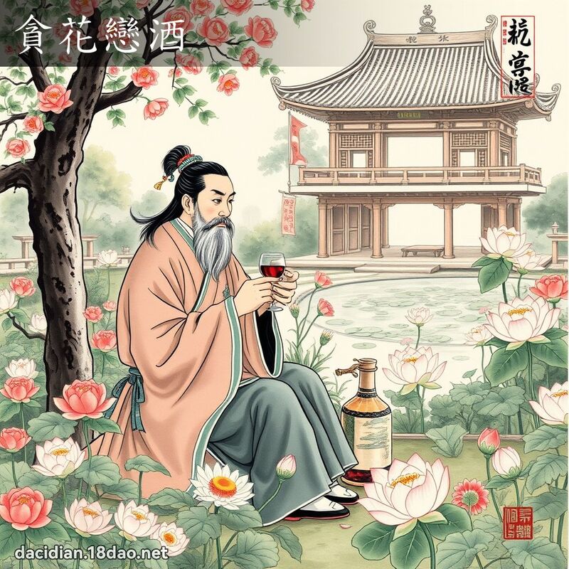 贪花恋酒 配图