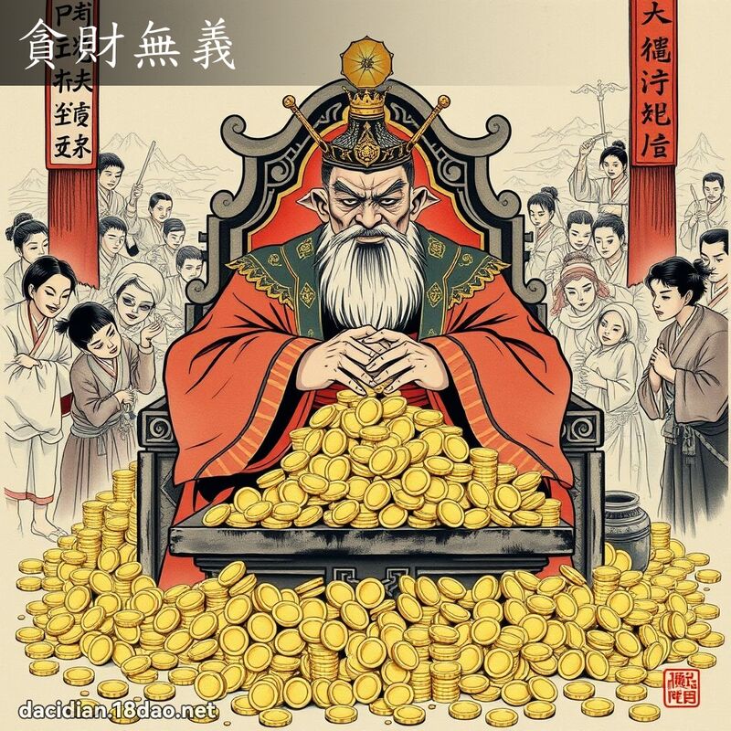 貪財無義 配图