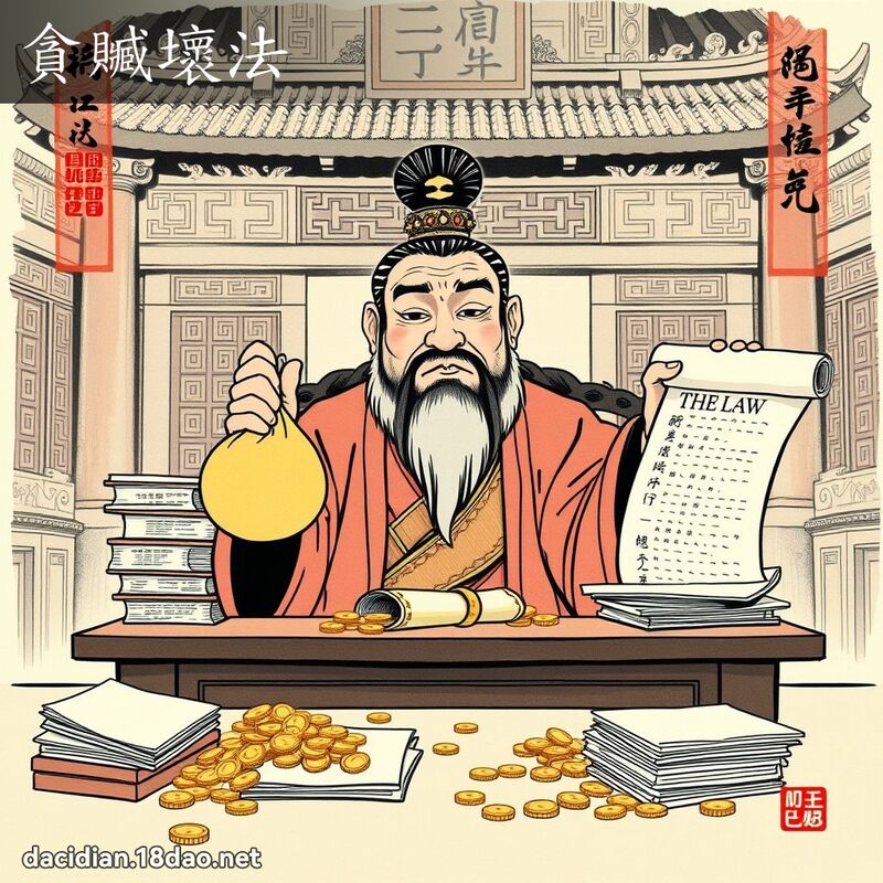 貪贓壞法 配图