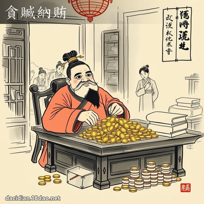 貪贓納賄 配图