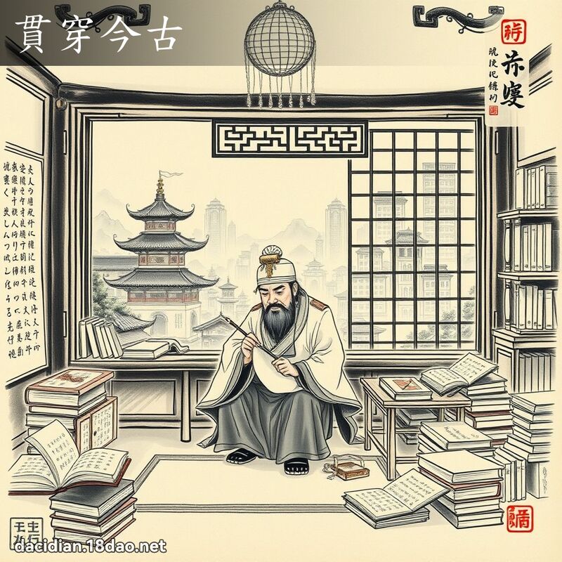 貫穿今古 配图