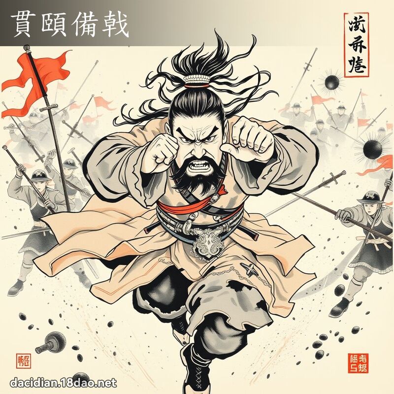 貫頤備戟 配图