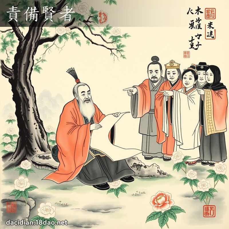責備賢者 配图