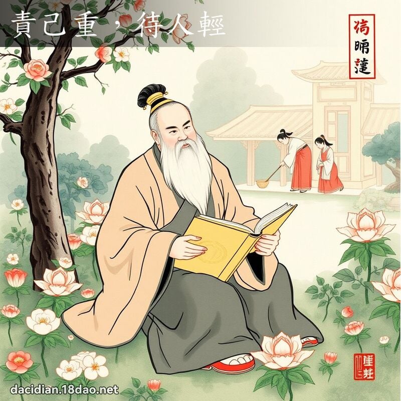 責己重,待人輕 配图