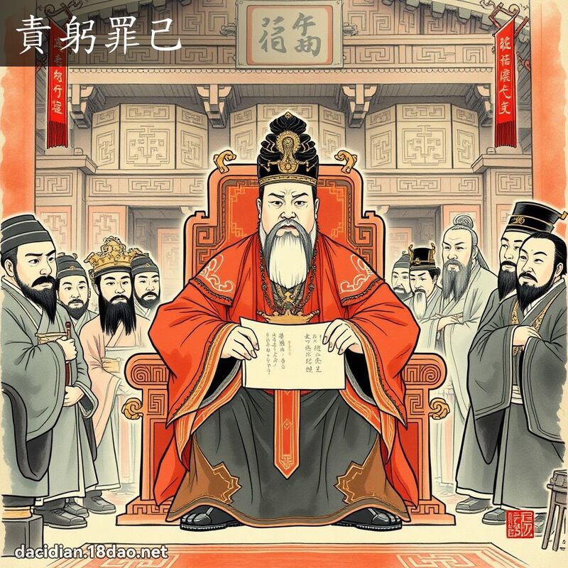 責躬罪己 配图