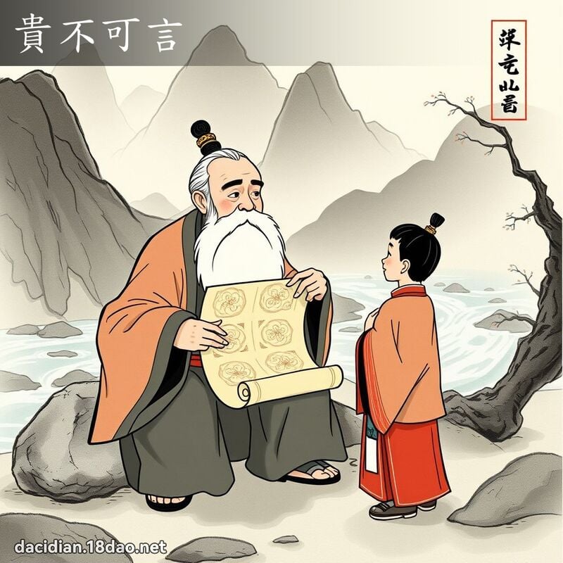 貴不可言 配图