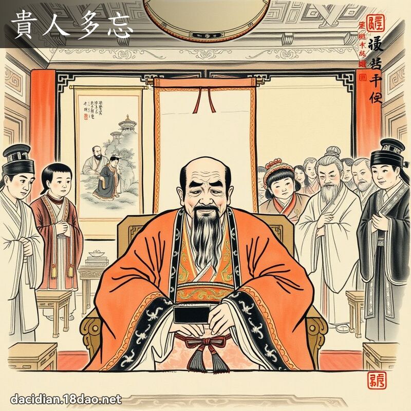 貴人多忘 配图