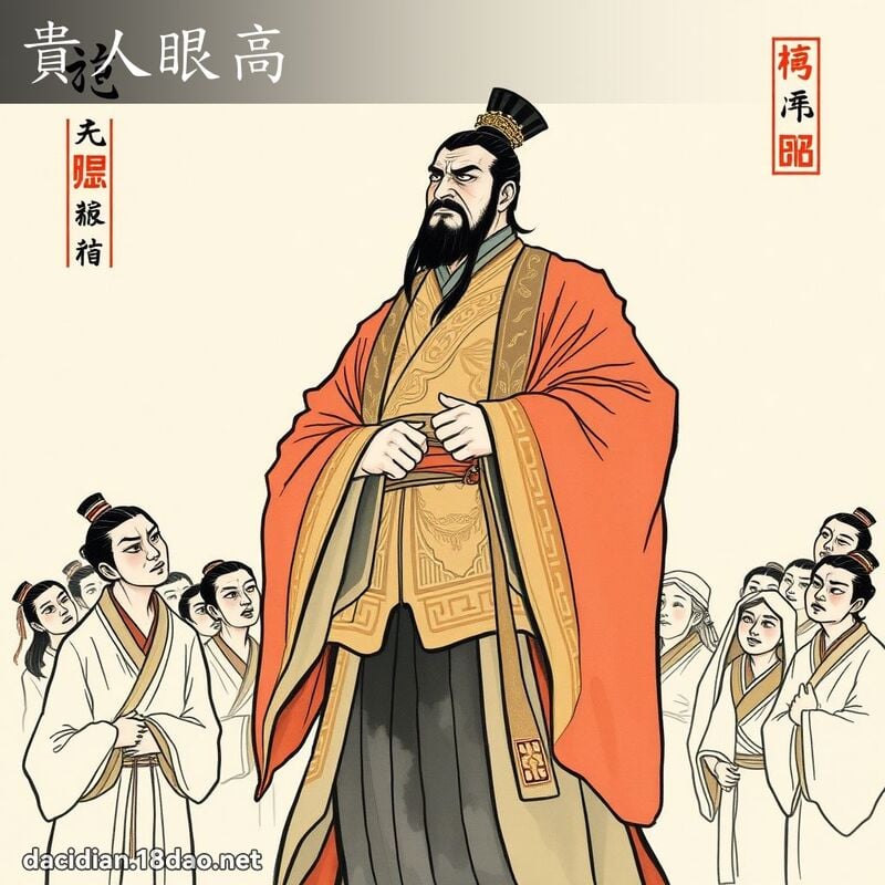 貴人眼高 配图