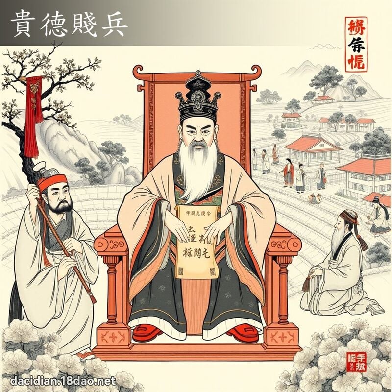 貴德賤兵 配图