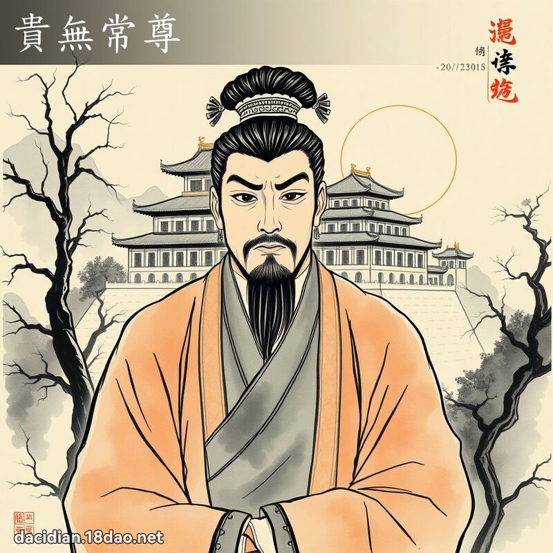 貴無常尊 配图