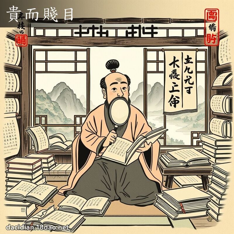 貴而賤目 配图
