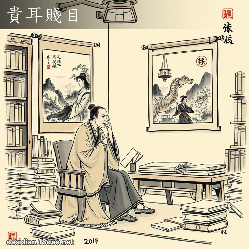 貴耳賤目 配图