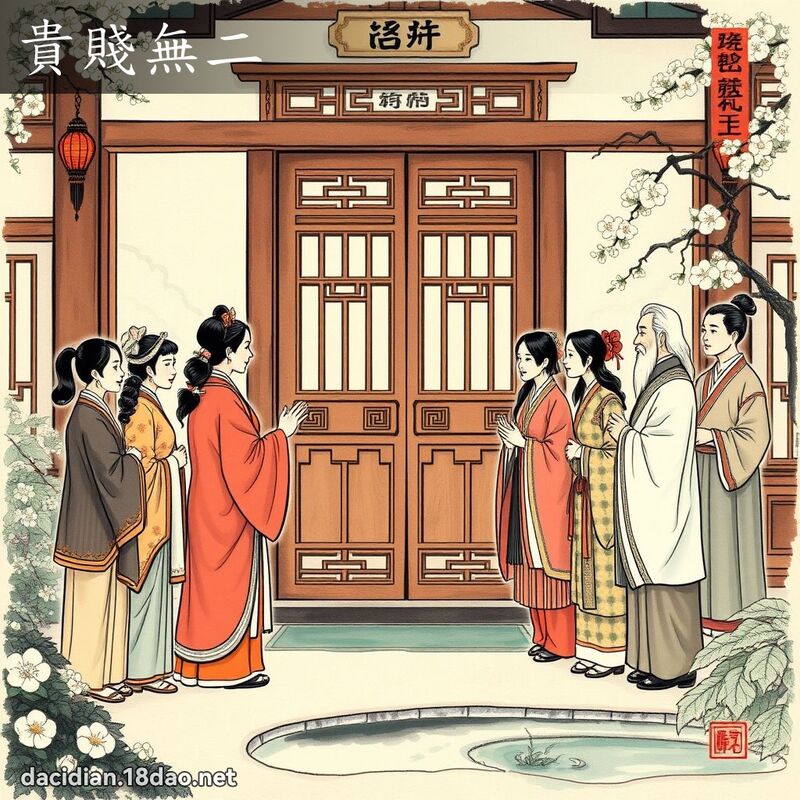 貴賤無二 配图