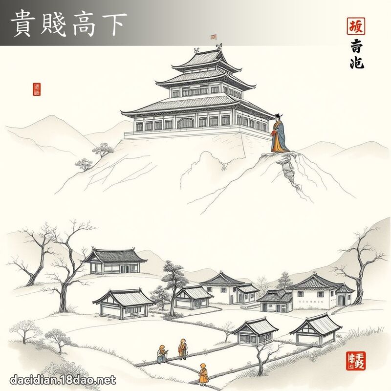 貴賤高下 配图