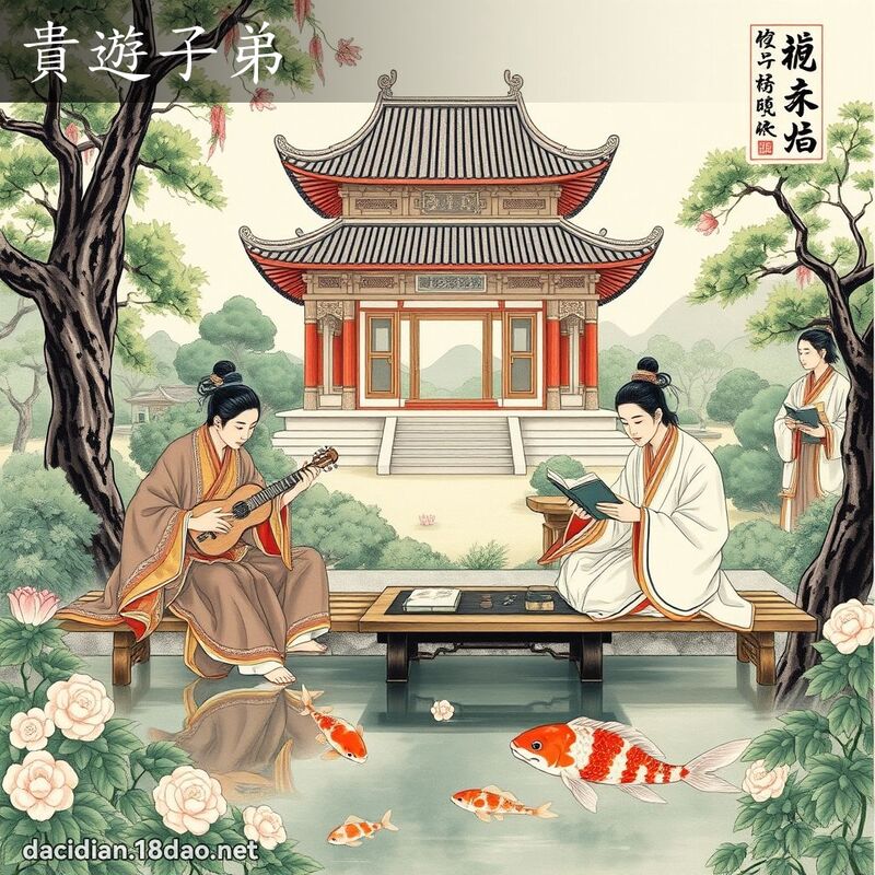 貴遊子弟 配图