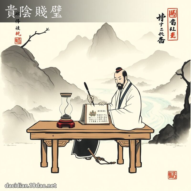 貴陰賤璧 配图