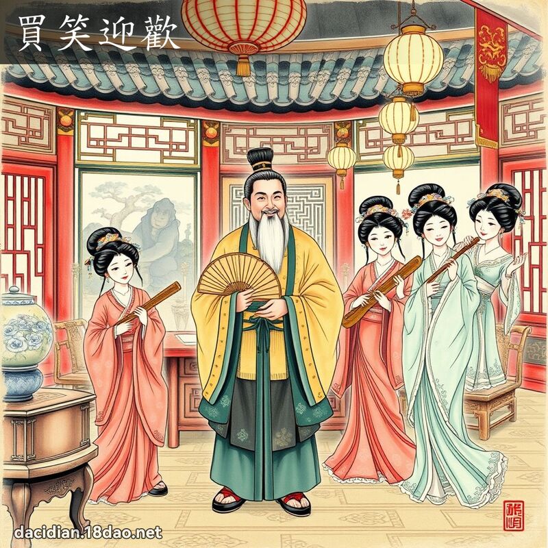 買笑迎歡 配图