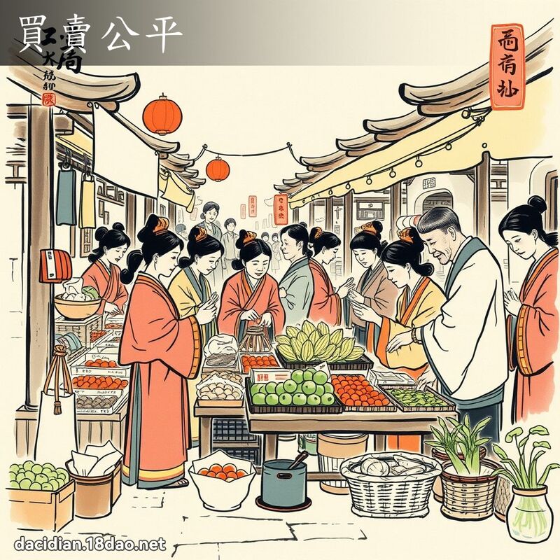 買賣公平 配图