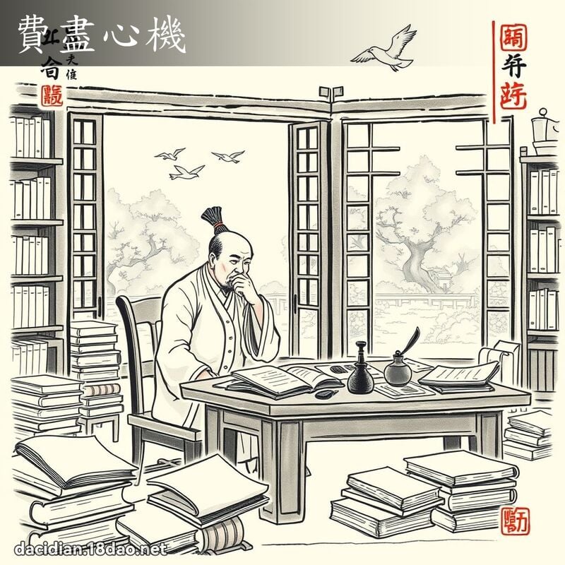 费尽心机 配图