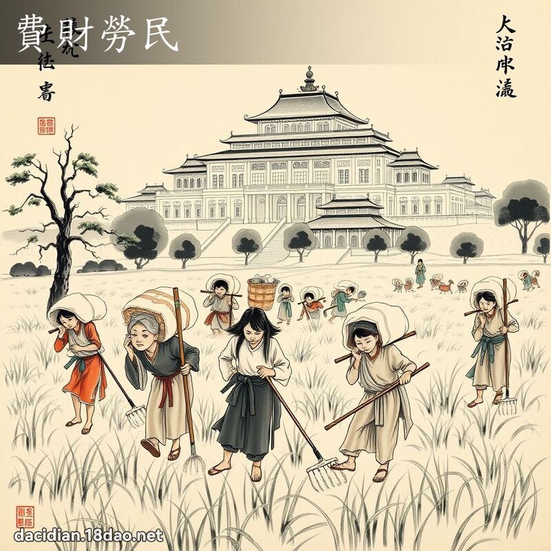 费财劳民 配图