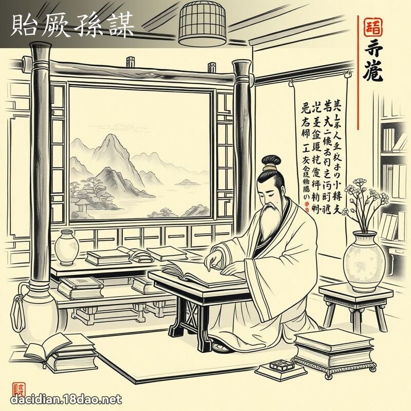 貽厥孙谋 配图